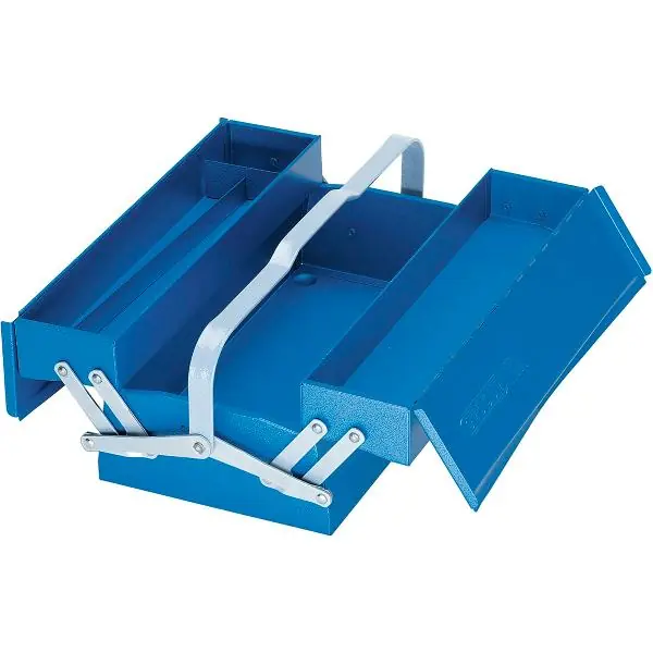 Rychlé Dodání GEDORE box na nářadí modrá 1263 L mit 3 přihrádky 158 x 420 x 225 mm