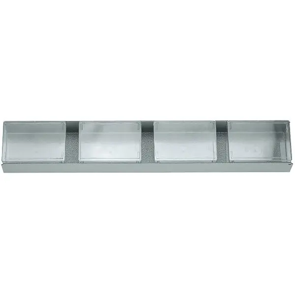 GEDORE Distanční modul z plechu se 4 boxy na drobné díly 1500 ED-70 475x77x40 mm Sezónní Sleva