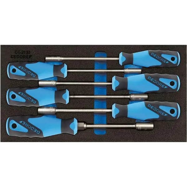 GEDORE 1/3 Check-Tool- Modul EI 1500 CT1-2133 L šířka 157,5 mm hloubka 310 mm Víkendová Akce