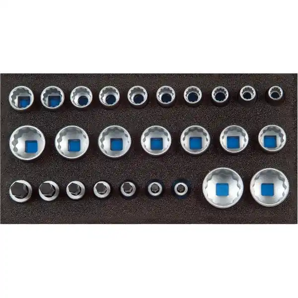 Expresní Doručení GEDORE Sada nástrčkových klíčů 1/2" 1500 CT1-D19 v 1/3 CT modulu 26dílná