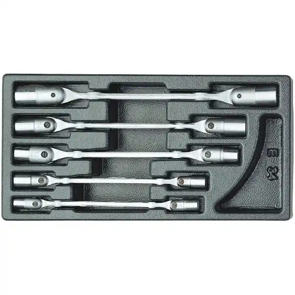 GEDORE Oboustranný kloubový klíč - sada 1500 ES-34 v 1/3 ES-Modul 5dílná Výhodná Nabídka