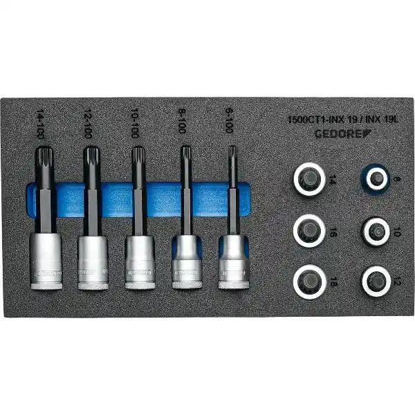 Objednat Nyní GEDORE 1/3 Check-Tool- Modul EI 1500 CT1-INX19LK L šířka 157,5 mm hloubka 310 mm