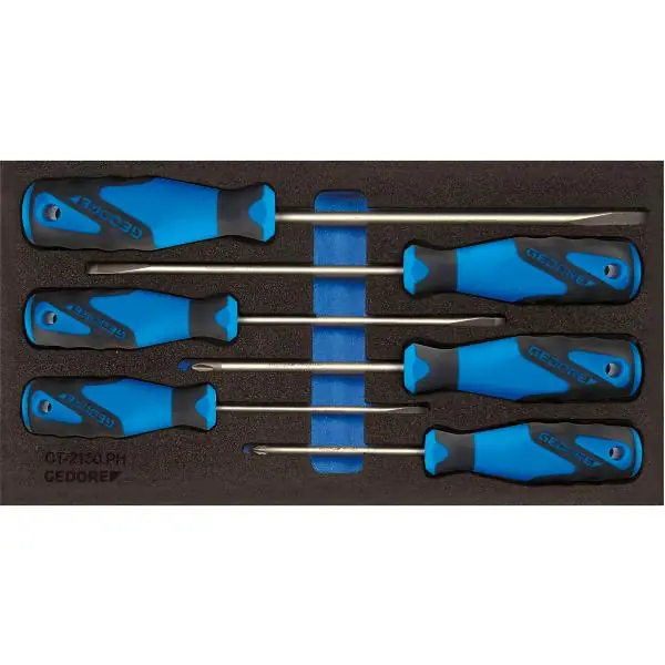 GEDORE 1/3 Check-Tool- Modul EI 1500 CT1-2150 L šířka 157,5 mm hloubka 310 mm Akce