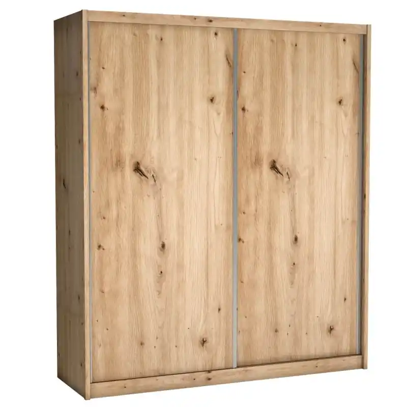 Skříň s posuvnými dveřmi BERLINA 1 - šířka 208 cm, dub artisan Horká Nabídka