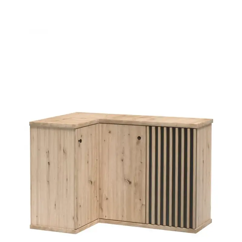 Expresní Doručení Rohová komoda AIMY - dub artisan