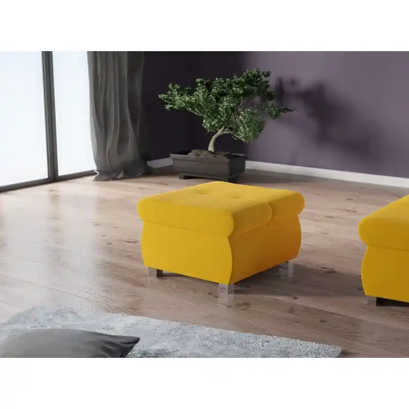 Taburetka ABEL 1 - žlutá 2 Pouze Dnes