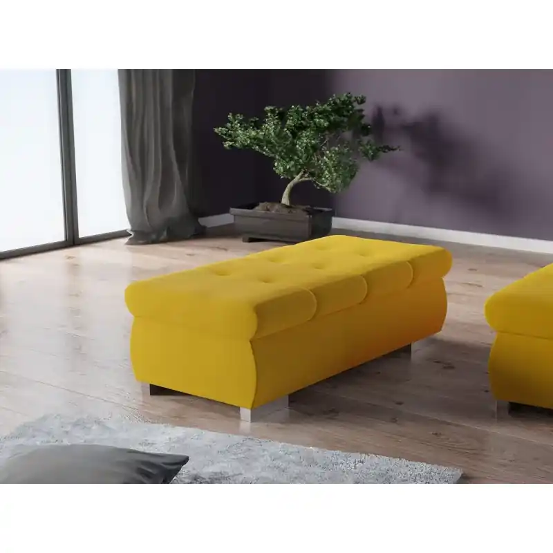 Vrácení Zdarma Taburetka ABEL 2 - žlutá 2