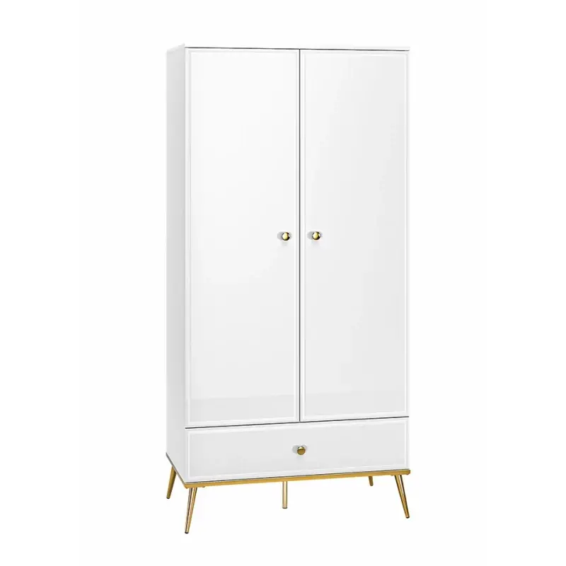 Top Prodej Dvoudveřová skříň AIKE - šířka 92 cm, bílá