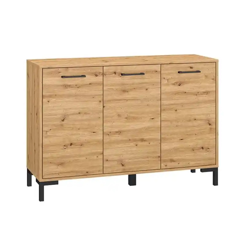 Komoda s dvířky BEDA - dub artisan Cenově Výhodný
