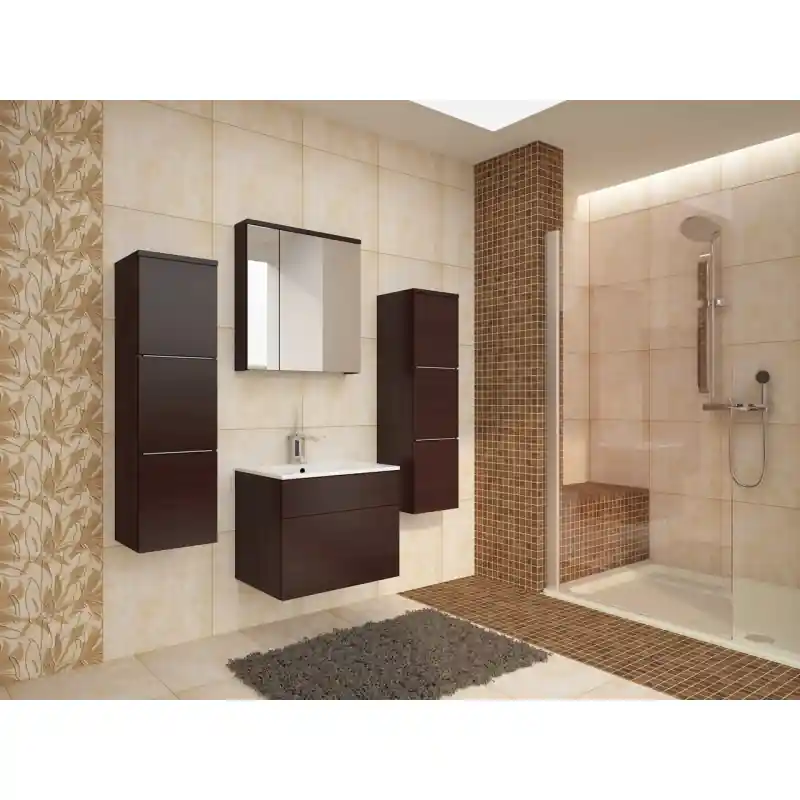 Nábytek do koupelny MERAF - wenge + sifon a umyvadlo ZDARMA Výhodná Nabídka