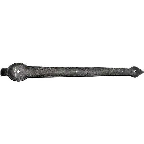 Dveřní závěs dlouhý KREMS 2317 mm, železo staré kartáčované Výprodej