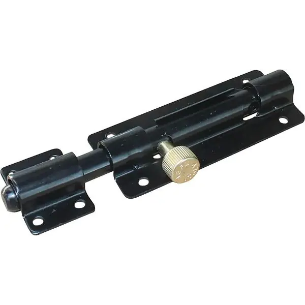 Cenová Bomba Příčná zástrč uzamykatelná, 150 mm, ocel, černý lak