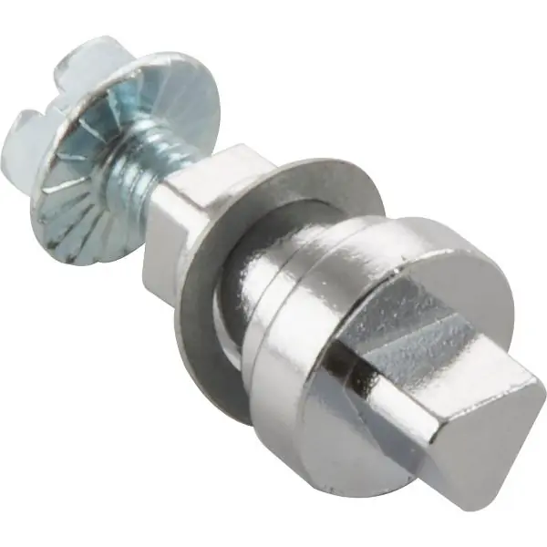 Vložka pro zámky-plechová dvířka tříhran 8mm, délka 25mm, tl. litý zinek pochr. Must-Have