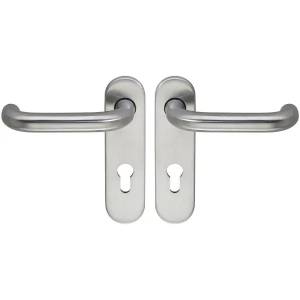 Koupit Online Dveřní kování D 110/KS, požární objektové kl-kl, PZ 72mm, 40-66mm, stříbrný elox