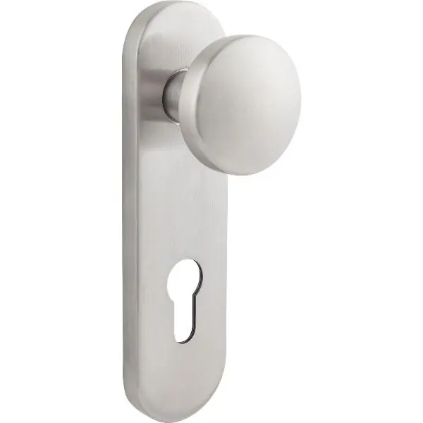 Aktuální Koule na krátkém štítku venkovní, kulatá H+S 7001, PZ 72 mm, nerez