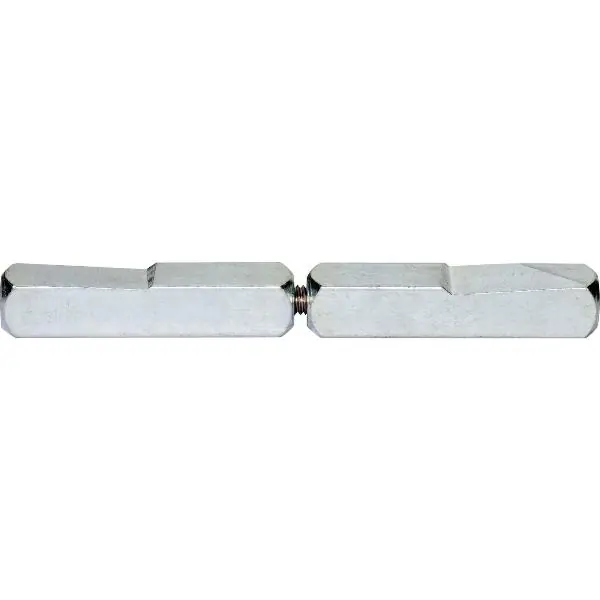 BKS klikový čtyřhran dělený 78430, LI 40 x LA 65 mm, VK 9 mm, pozinkováná ocel Vysoce Kvalitní