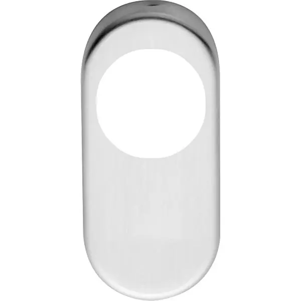 Originální Klíčová oválná rozeta RZ, 70 x 33 x 7 mm, nerez