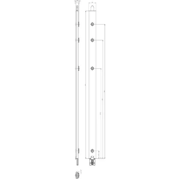 Speciální Cena Připojovací jednotka k falc.převodovce, Secury Automatic 520 mm, horní,plast