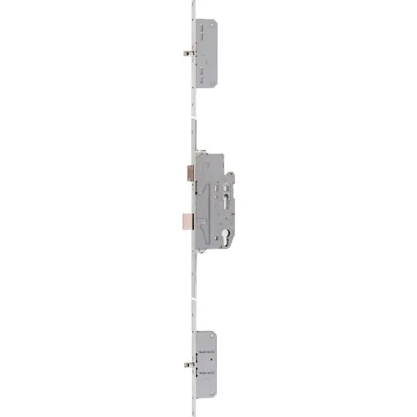 Cenově Výhodný MFV-zámek 134-BO3, DM 65, štulp 1850 x 20 x 3 mm, oblý, stříbrný