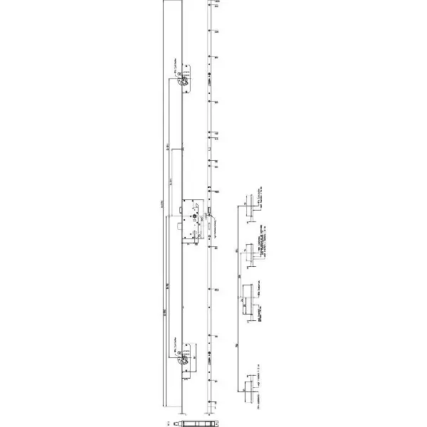 Vrácení Zdarma MFV-zámek KFV BS 2600 ÖNORM,DM 65,štulp 16 mm, hranatý, ocel pozink