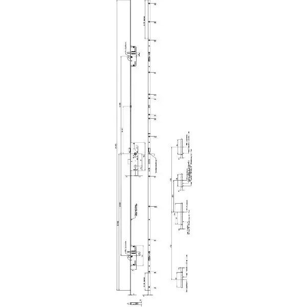 Ihned K Objednání MFV-zámek KFV BS 2600 DIN,DM 65,štulp 16 mm, hranatý, stříbrnýpozink