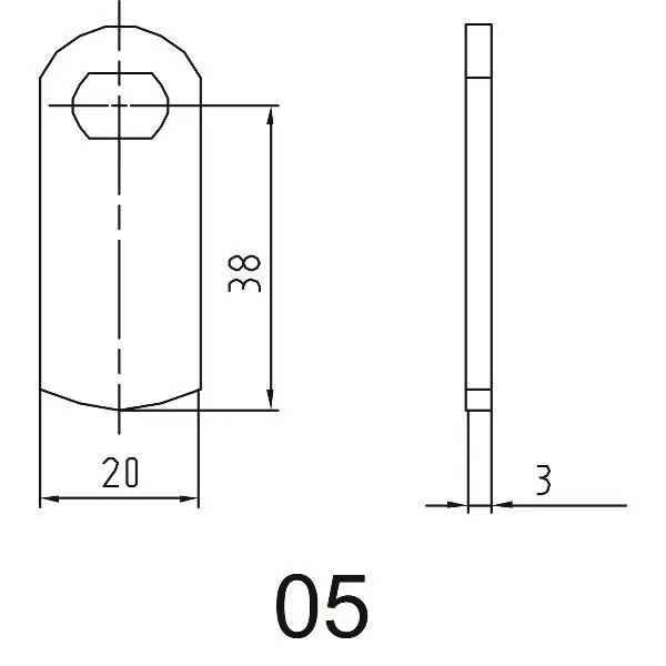 Odeslání Ihned ASSA ABLOY zamykací čep pro elektronický zámek skříňky Sense+PIN, č.5, rovný
