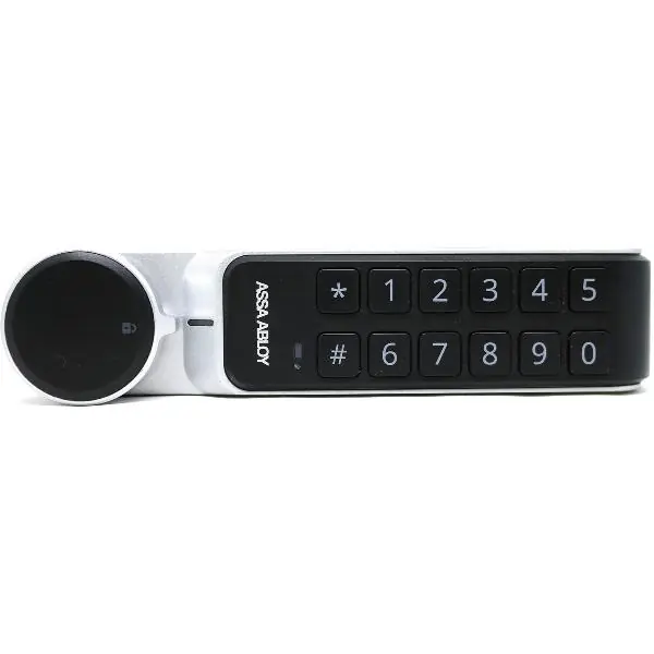 ASSA ABLOY Elektronický zámek skříňky ML53PA PIN - pravý dlouhý, TS 16-22 mm Aktuální