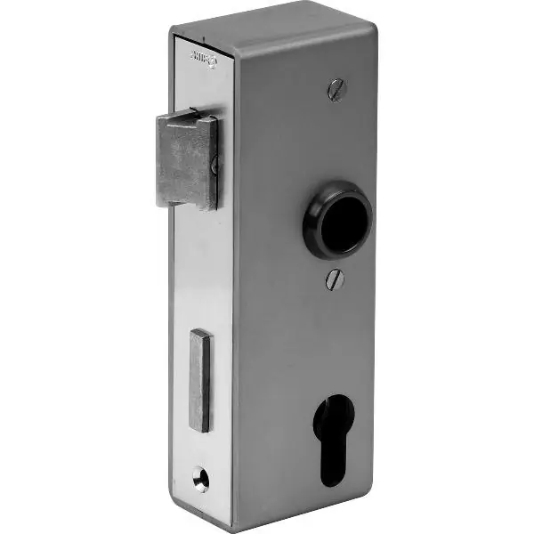 AMF spec.zámek pro ocelové konstrukce 141U, PZW,box 40mm,leštěná ocel Top Prodej
