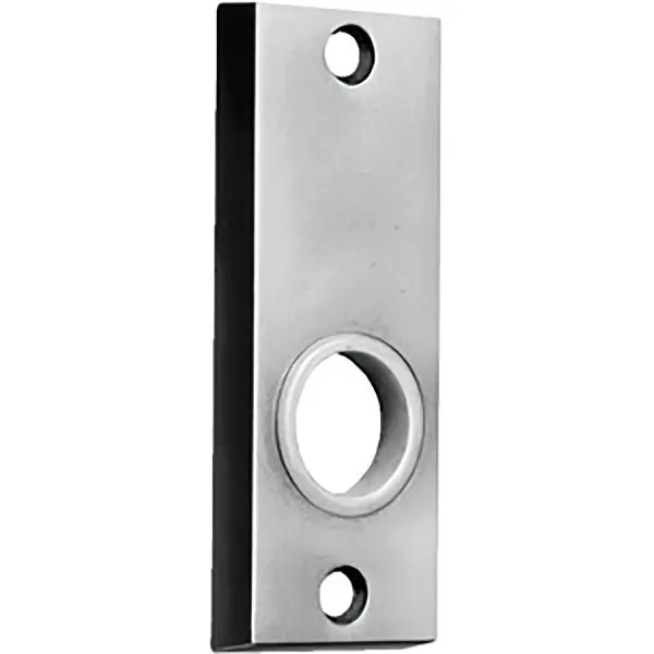 Tovární Cena AMF mušle pro posuvné dveře 498 hranatá, 87 x32x 7 mm, hliník stříbrný elox