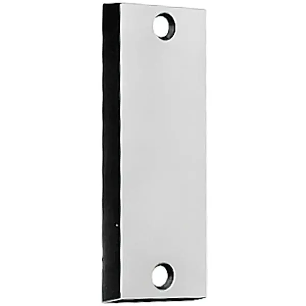 AMF slepá rozeta 498, úhlová, 87 x 32 x 7 mm, stříbrně eloxovaný hliník Ověřený