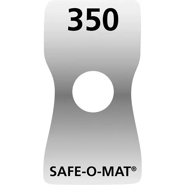 Vnější cedulka, samolepicí, pro mincový zámek Safe-O-Mat, s číslem Cenově Výhodný