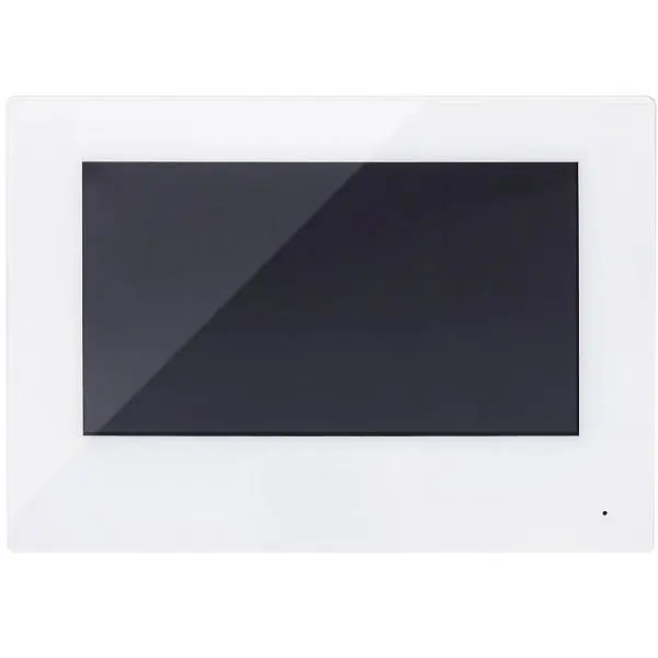 Značkový ABUS FaceXess dotykový vnitřní monitor, 200 x 140 x 15 mm, bílý