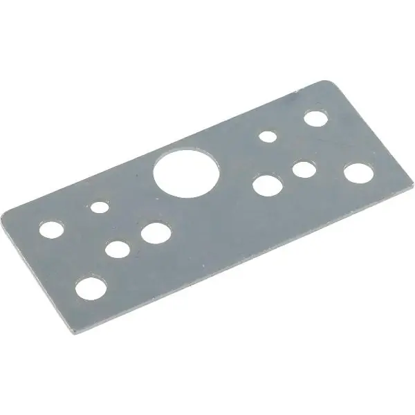 Distanční destička pro přídavný zámek, 1 mm, ocel pozink Výhodná Nabídka