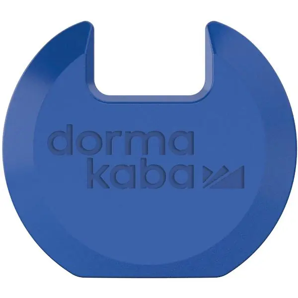 DORMAKABA Klip na klíč pro cylindrickou vložku Key Expert Plus Smartkey modrý Zlevněný