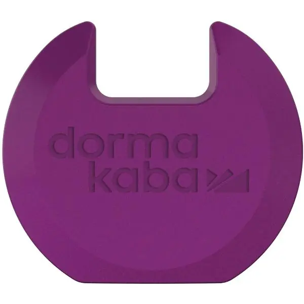 Tovární Cena DORMAKABA Klip na klíč cylindrické vložky Key Expert Plus Smartkey tm. fialový