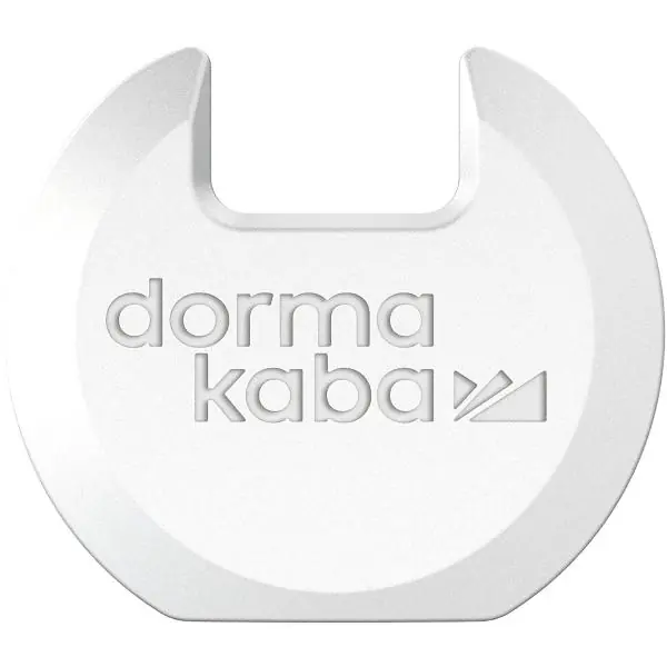DORMAKABA Klip na klíč cylindrické vložky Key Expert Plus Smartkey bílý Akční Nabídka