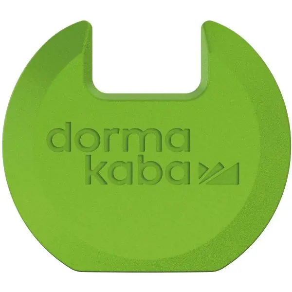 Bezpečná Platba DORMAKABA Klip na klíč cylindrické vložky Key Expert Plus Smartkey sv. zelený