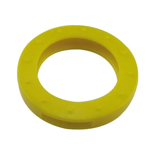 Vrácení Zdarma Kroužek pro označení klíče velký, 29 mm, plast žlutý