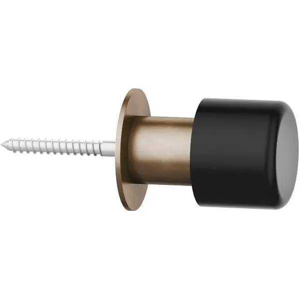 Cenově Výhodný FSB nástěnná dveřní zarážka 38 3880 délka 60 mm, tmavý bronz patinovaný