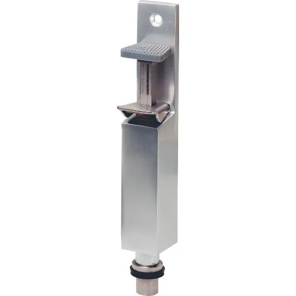 Pouze Dnes Stavěč dveří 1037 s podlahovým protikusem zdvih 30 mm, alu stříbrný elox / nerez