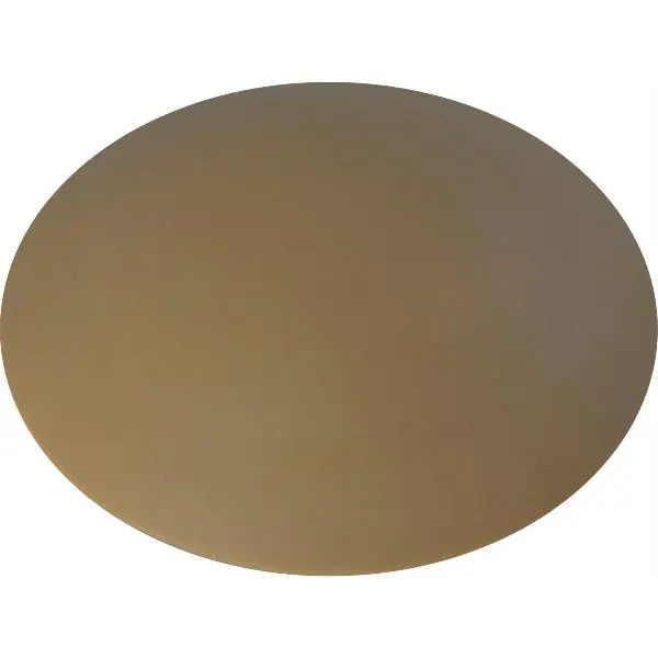 Dveřní zarážka ø 60 mm, výška 15 mm, montáž na stěnu, plast béžový Akční Cena