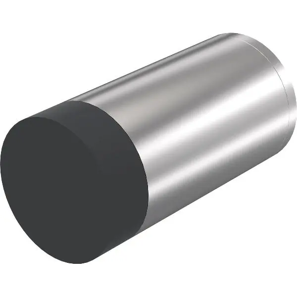 Sleva KWS stěnový dveřní doraz 2073 ø 30 mm, délka 120 mm, nerez ocel mat
