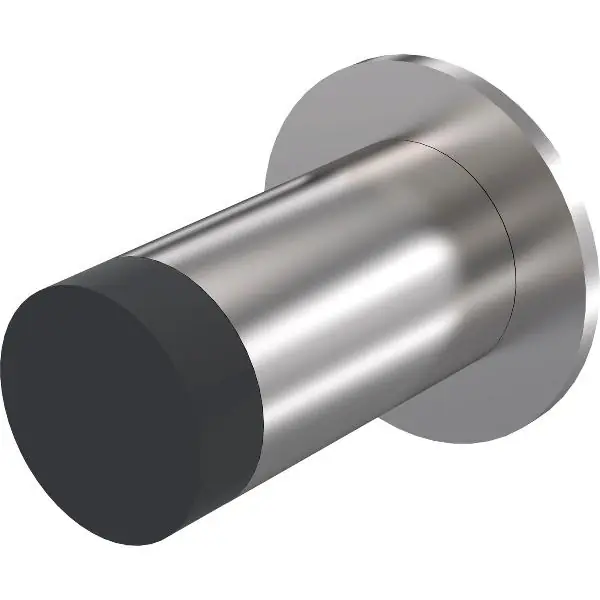 Nízká Cena KWS stěnový dveřní doraz 2074 ø 30 mm, délka 60 mm, nerez ocel mat