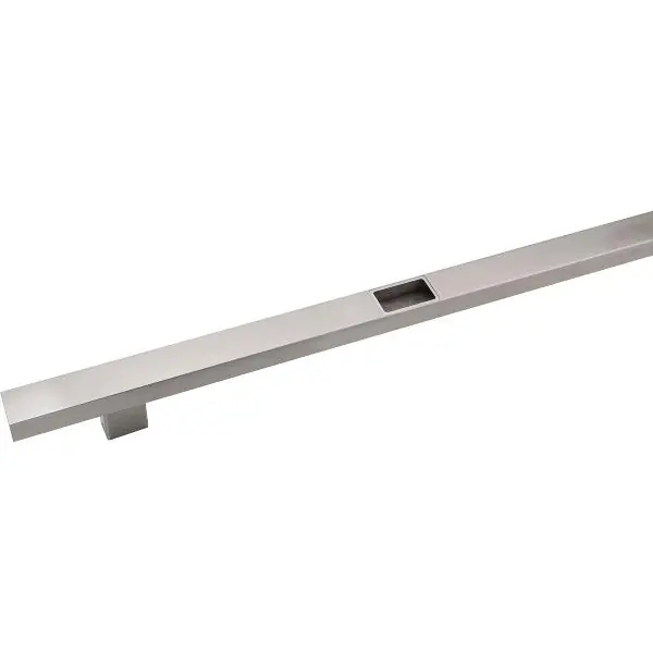 Dokud Zásoby Vydrží KWS madlo 8536 rovné s frézováním, 1500mm, leštěná nerezová ocel