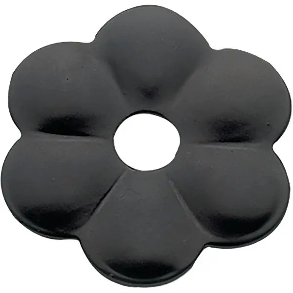 Ozdobná rozeta (kot.vaznice) ø 50x3 mm, otvor ø 13 mm, ocel černá prášk.lak Top Prodej