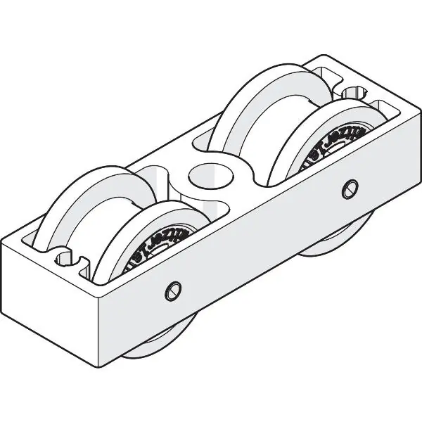 Originální HAWA-Frontslide 60/A a 60/matic pojezdový vozík