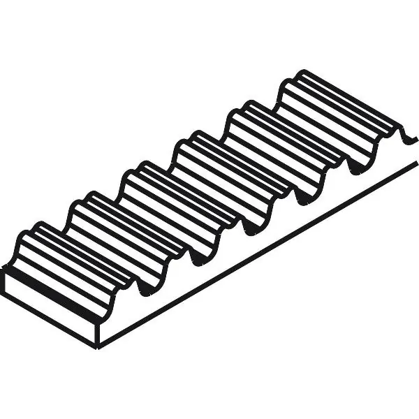 HAWA-Frontslide 60/matic ozubený řemen, 2700 mm Originální